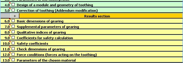 MITCalc Spur Gear Calculation screenshot