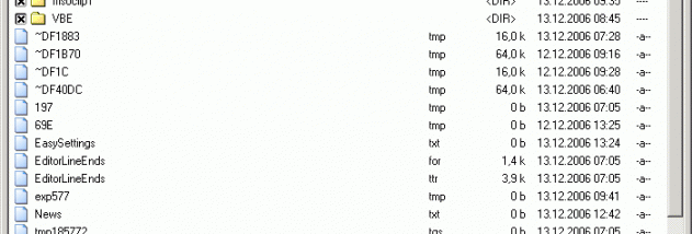 MiTeC DirList screenshot