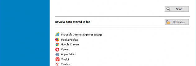 MiTeC Internet History Browser screenshot