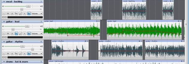 MixPad 무료 음악 믹서 및 녹음기 screenshot