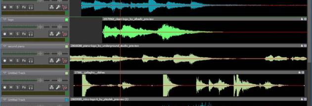 MixPad Gratis Muziekmixer en Recorder screenshot