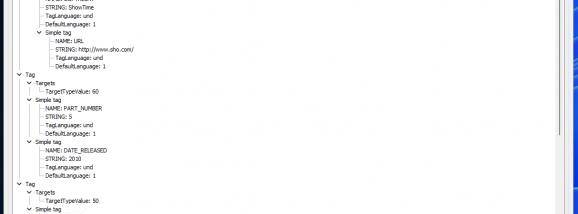 MKV Tag Library screenshot