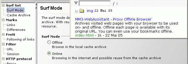 MM3-WebAssistant - Proxy Offline Browser - Pro screenshot