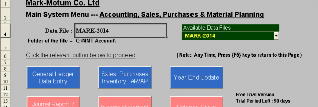 MMT Account screenshot