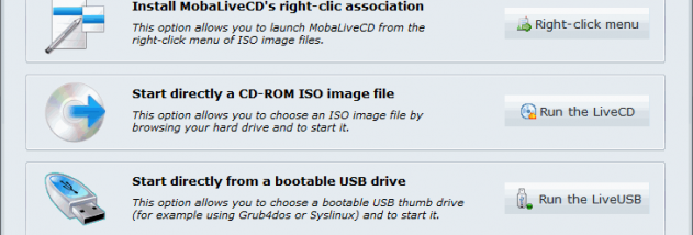 MobaLiveCD screenshot