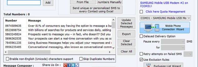 Mobile Bulk SMS Marketing screenshot