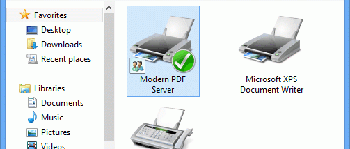 Modern PDF Server screenshot