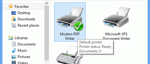 Modern PDF Writer screenshot