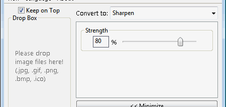Moo0 ImageSharpener screenshot