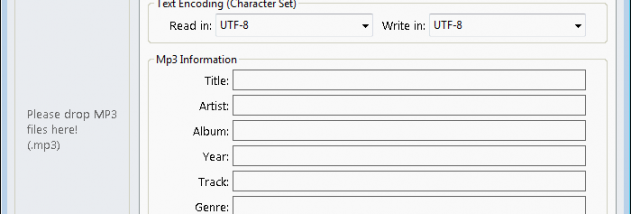 Moo0 Mp3InfoEditor screenshot