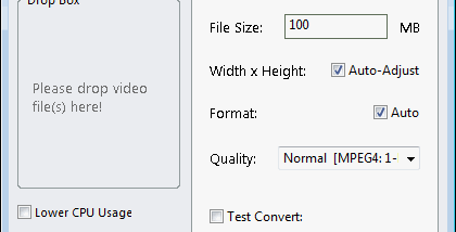 Moo0 VideoMinimizer screenshot