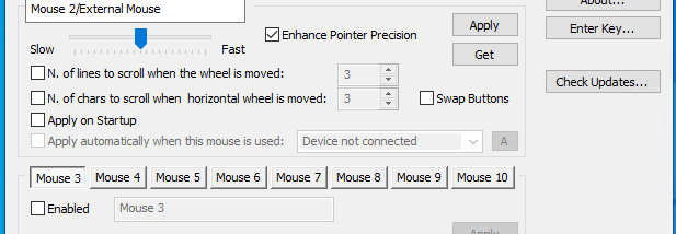 Mouse Speed Switcher screenshot