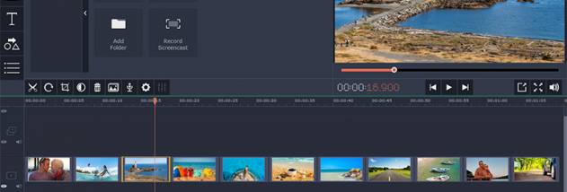 Movavi Slideshow Maker screenshot