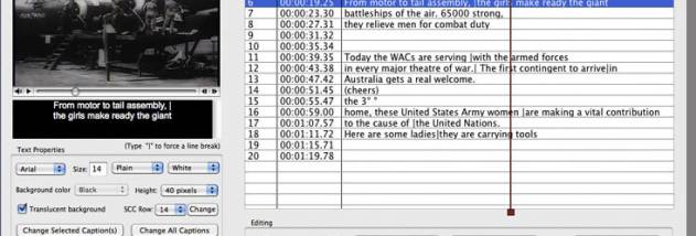 MovieCaptioner screenshot