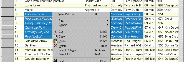 Movielist Deluxe screenshot