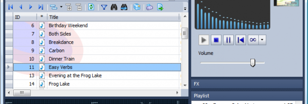 MP3db screenshot