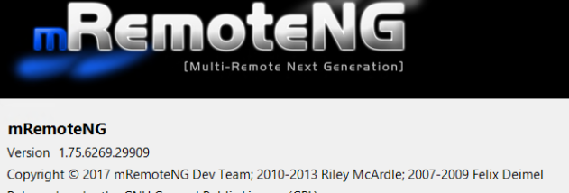 mRemoteNG screenshot