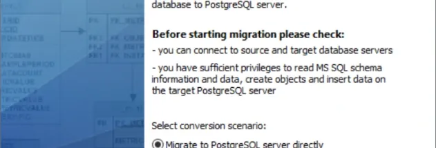 MSSQL-PostgreSQL Sync screenshot