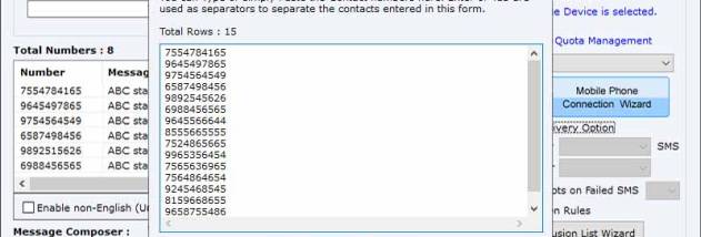 Multi SMS Messaging Tool for Business screenshot
