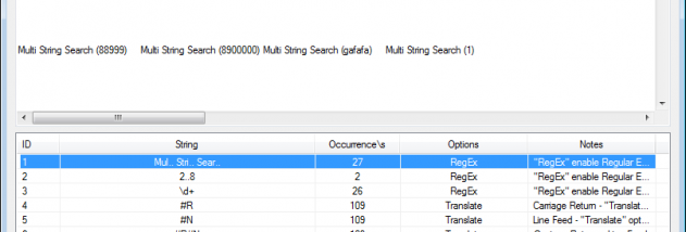 Multi String Search screenshot