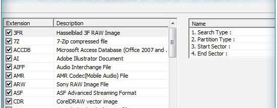 Multimedia Card Data Salvage Software screenshot