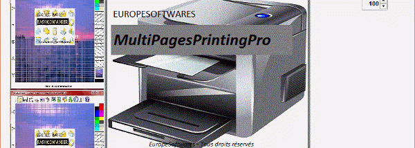 MultiPagesPrintingPro screenshot
