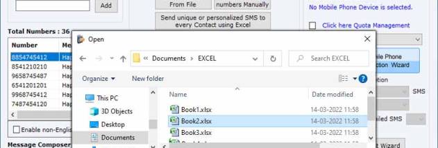 Multiple Devices SMS Delivery Software screenshot