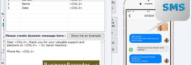 Multiple Text Messaging Software screenshot