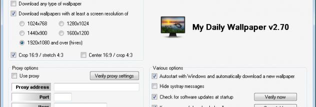 My Daily Wallpaper screenshot