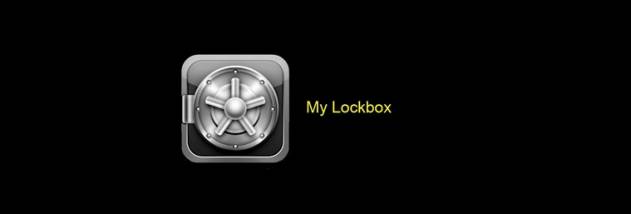 My Lockbox Windows UWP screenshot