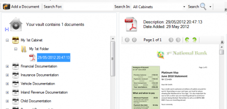 myhomefiling screenshot