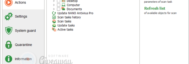 NANO AntiVirus Pro screenshot