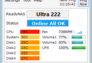 NAS Herder screenshot