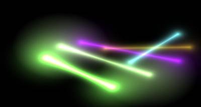 Neon Lines Screensaver screenshot
