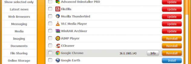 NeoSetup Updater screenshot