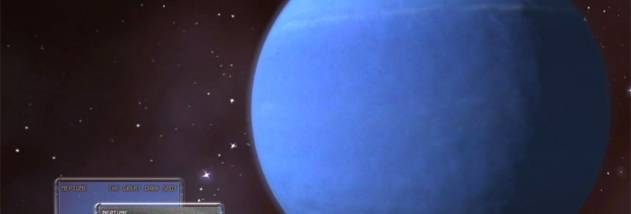 Neptune 3D Space Screensaver screenshot