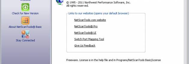 NetScanTools® Basic Edition screenshot