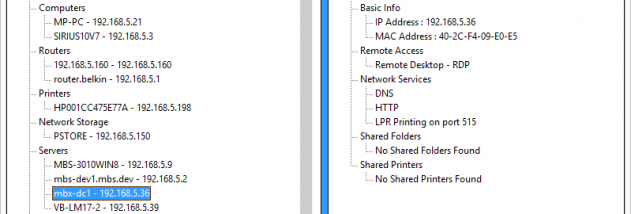 Network Ferret Personal screenshot