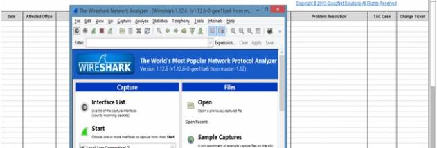 Network Incident Tracker screenshot