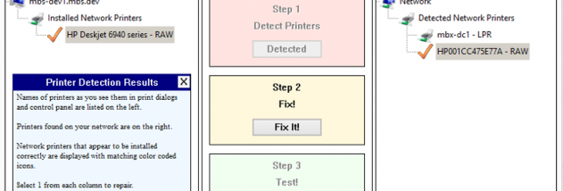 Network Printer Mechanic Personal screenshot