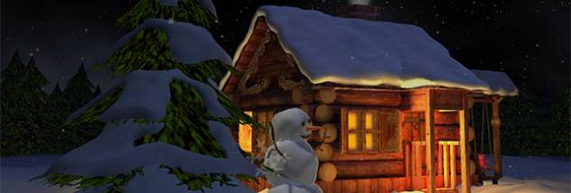 Nival Winter 3D Screensaver screenshot