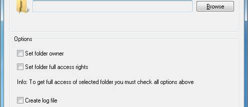 NTFS Access screenshot