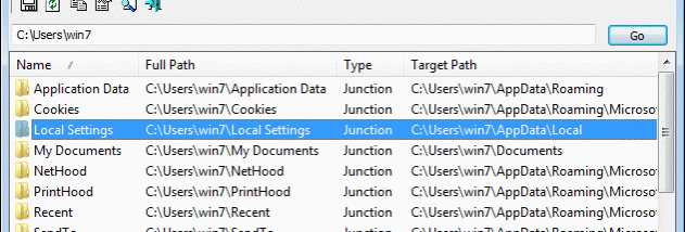 NTFSLinksView screenshot