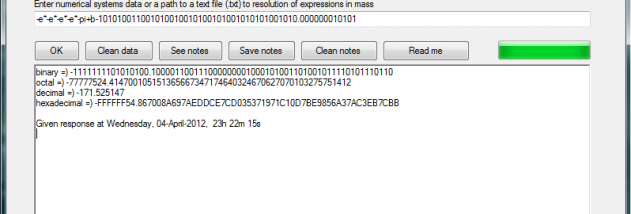 Numerical Systems Calculator Portable screenshot