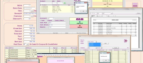 NZip Sales Inventory Billing Software screenshot