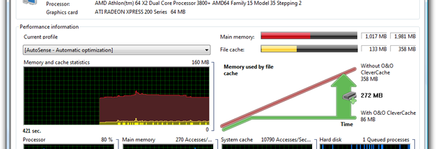O&O CleverCache Server Edition x64 screenshot