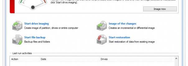 O&O DiskImage Server Edition x64 screenshot