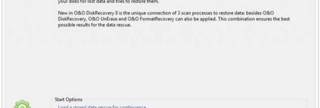 O&O DiskRecovery Tech Edition x64 screenshot