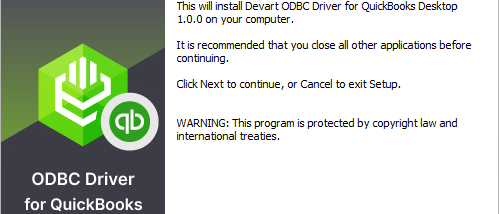 QuickBooks Desktop ODBC Driver by Devart screenshot