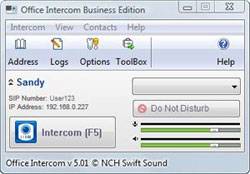 OfficeIntercom Communication Software screenshot